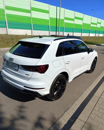 Audi Q3 cena 159000 przebieg: 41000, rok produkcji 2020 z Warszawa małe 704